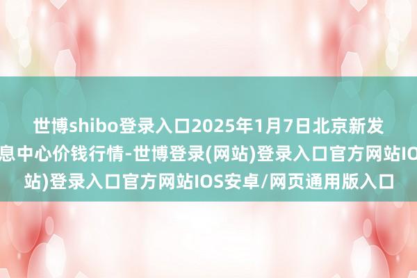 世博shibo登录入口2025年1月7日北京新发地农副居品批发市集信息中心价钱行情-世博登录(网站)登录入口官方网站IOS安卓/网页通用版入口