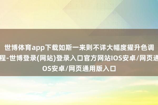 世博体育app下载如斯一来则不详大幅度擢升色调收复的过程-世博登录(网站)登录入口官方网站IOS安卓/网页通用版入口